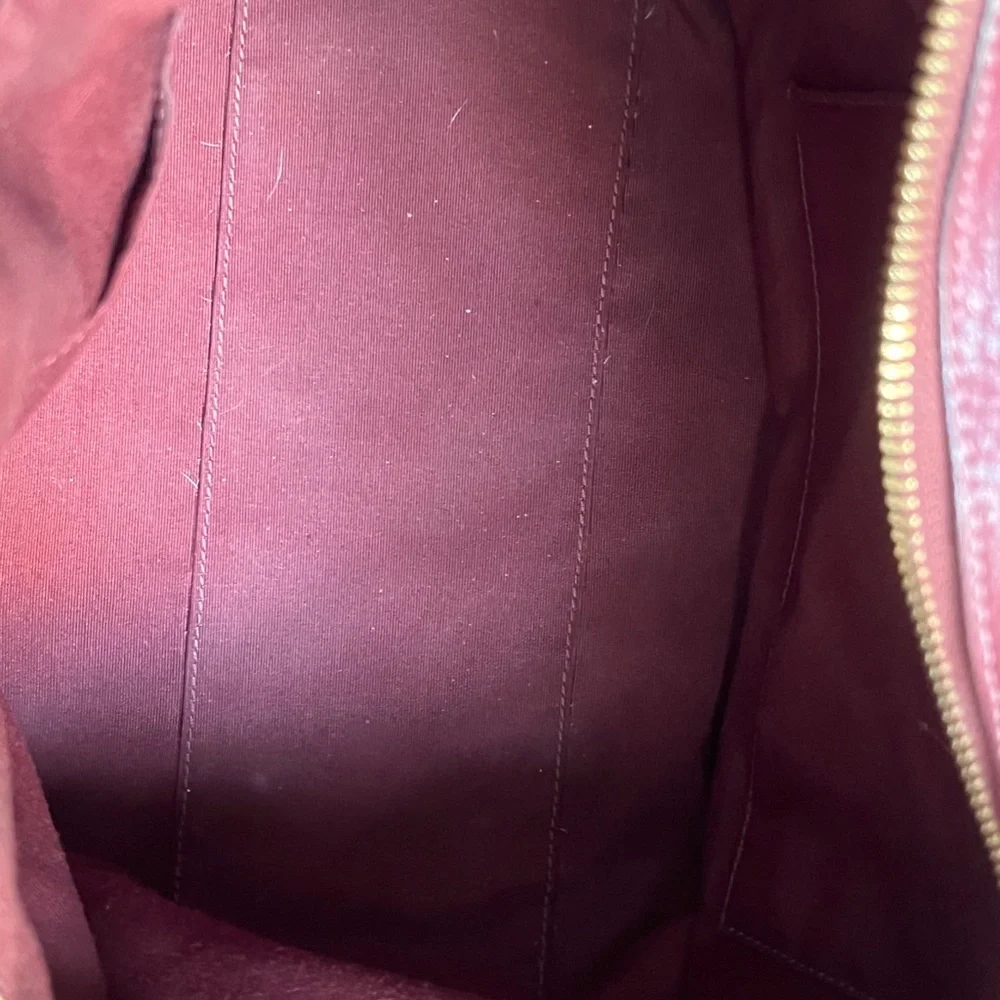 Vintage Leather Coach Handbag - Picture 10 of 16